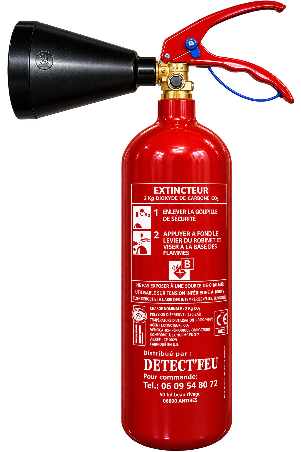 Extincteur CO2